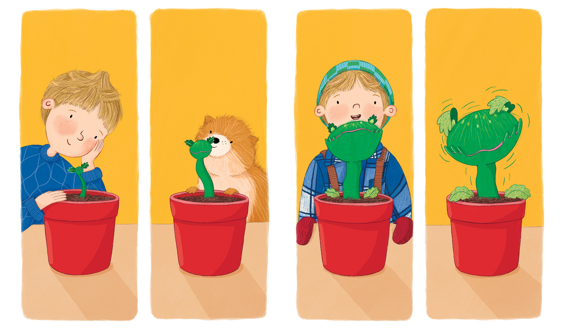 Illustration by Christine Cuddihy from the book Snapper - the Perfect Christmas Tree